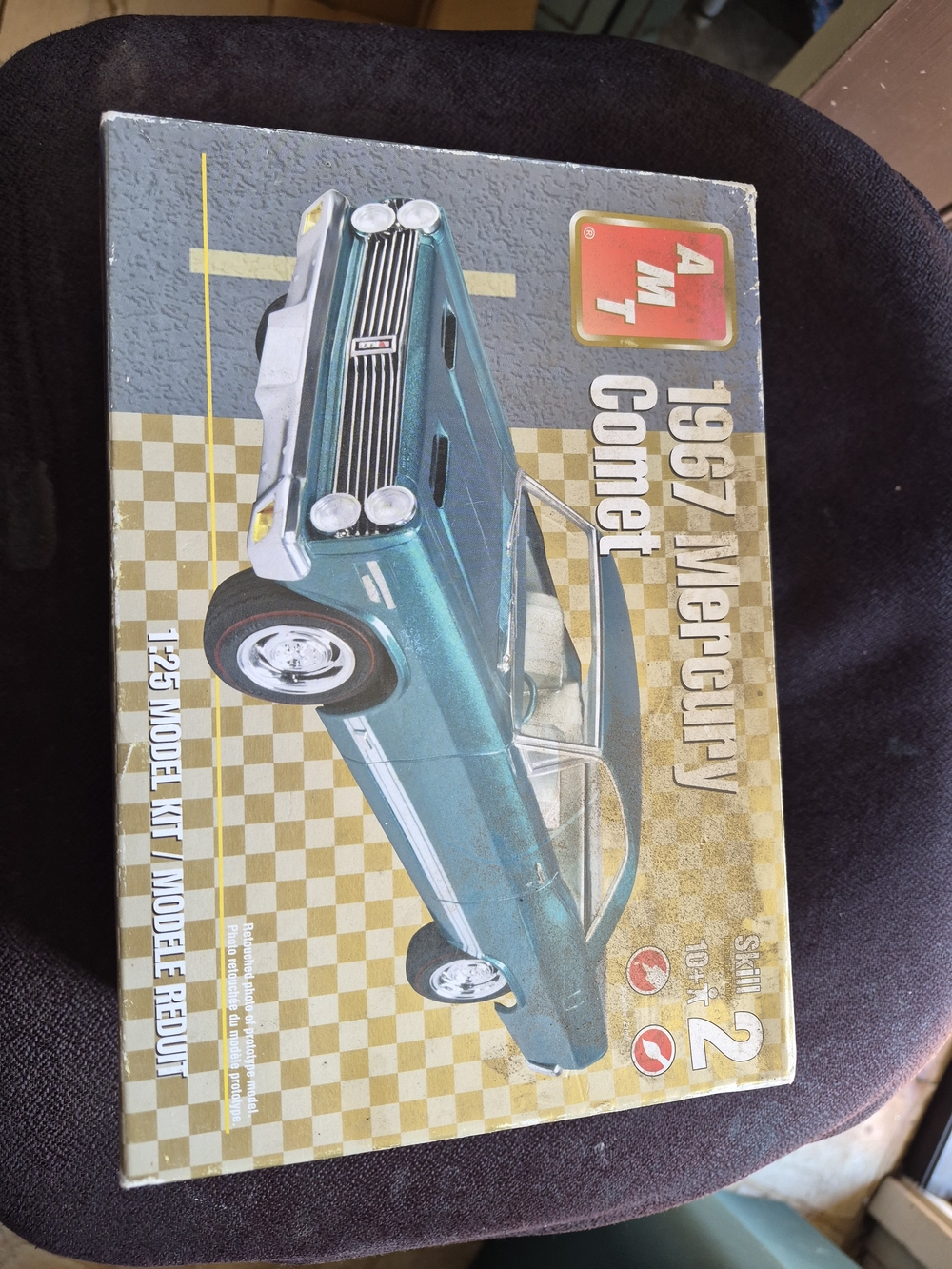 MT Teal 1967 Mercury Comet Model Car Kit NEW